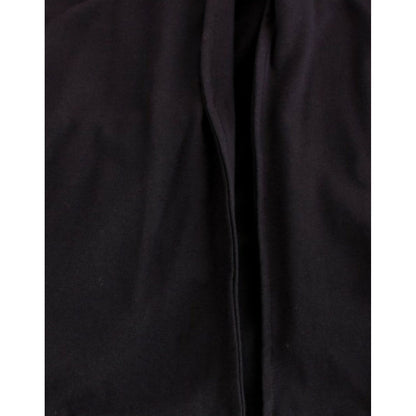 Costume National Blue hooded cotton sweater