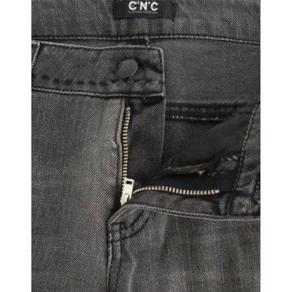 Costume National Gray straight leg jeans