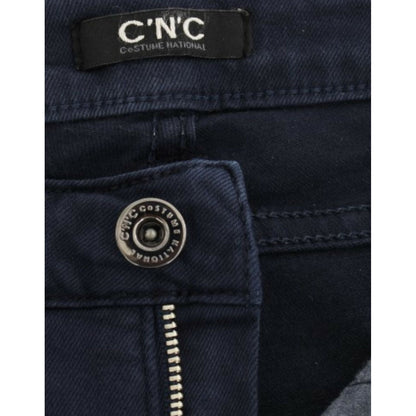Costume National Blue straight leg jeans