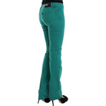 Costume National Green straight leg jeans SIG12463-1