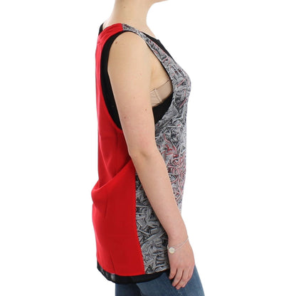 Costume National Black sleeveless top 1728,4% Elastane,67345645728,Black,Clothing,Costume National,L,Material: 96% Polyester,New with tags,Sleeveless - T-Shirts - Clothing,T-Shirts - Clothing,Tops & T-Shirts - Women - Clothing,Women,Women - Clothing,XL