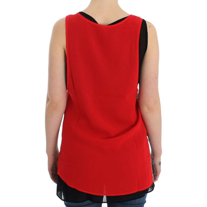 Costume National Black sleeveless top 1728,4% Elastane,67345645728,Black,Clothing,Costume National,L,Material: 96% Polyester,New with tags,Sleeveless - T-Shirts - Clothing,T-Shirts - Clothing,Tops & T-Shirts - Women - Clothing,Women,Women - Clothing,XL