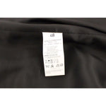 Dolce & Gabbana Chic Black Striped Wool Silk Dress Vest Dolce & Gabbana Dark Slate Gray