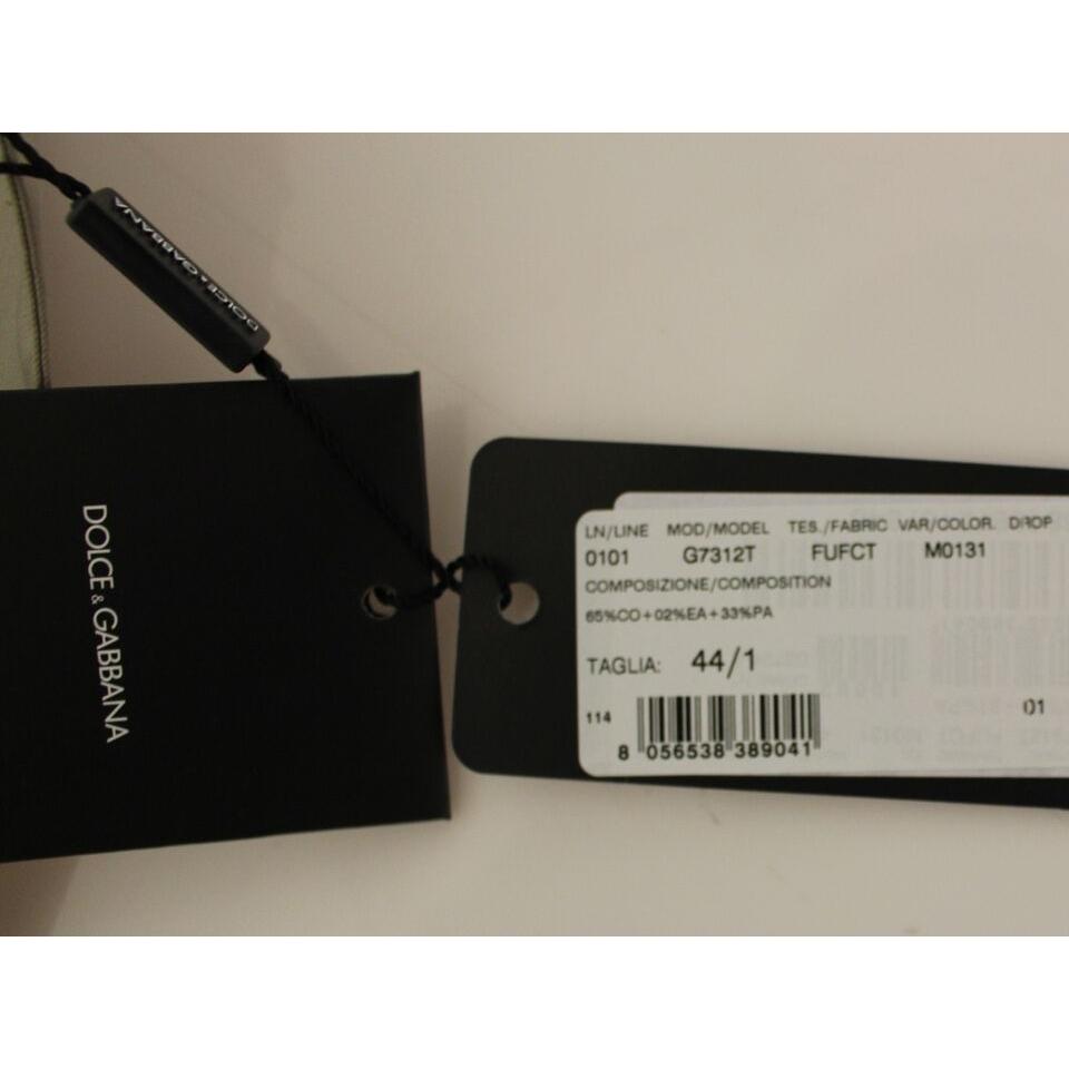 Dolce & Gabbana Beige Cotton Dress Vest Blazer Jacket