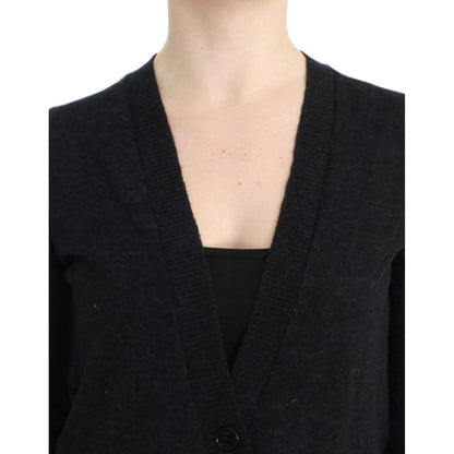 Costume National Gray wool alpaca cardigan 1728,25% PA,30% Wool,67345645728,Cardigans - Sweaters - Clothing,Clothing,Costume National,Gray,Material: 40% Alpaca wool,New with tags,S,Sweaters - Clothing,Sweaters - Women - Clothing,Women,Women - Clothing