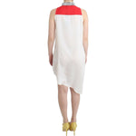 Costume National White shirt assymetric hem dress SIG11647-2