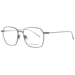 Scotch & Soda Gray Men Glasses Frame in gunmetal, full-rim square style, metal frame, demo plastic lenses, size 53-18-140.