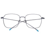 Scotch & Soda Gray Men Glasses Frame in gunmetal metal with full-rim square style, demo lenses, size 53-18-140, includes branded case.