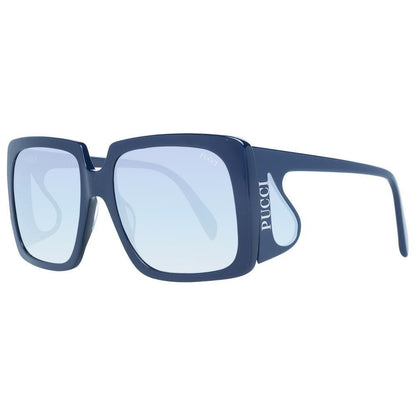 Emilio Pucci Blue Plastic Sunglasses