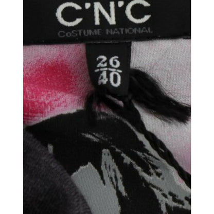 Costume National Gray knitted A-line dress