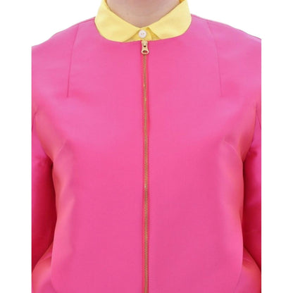 CO|TE Pink silk blend jacket1728,18% Silk,67345645728,Clothing,Coats - Jackets & Coats - Clothing,CO|TE,IT40|S,Jackets & Coats - Clothing,Jackets & Coats - Women - Clothing,Material: 82% Polyester,New with tags,Pink,Women,Women - Clothing