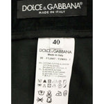 Dolce & Gabbana Elegant Designer Black Shorts Dolce & Gabbana Beige