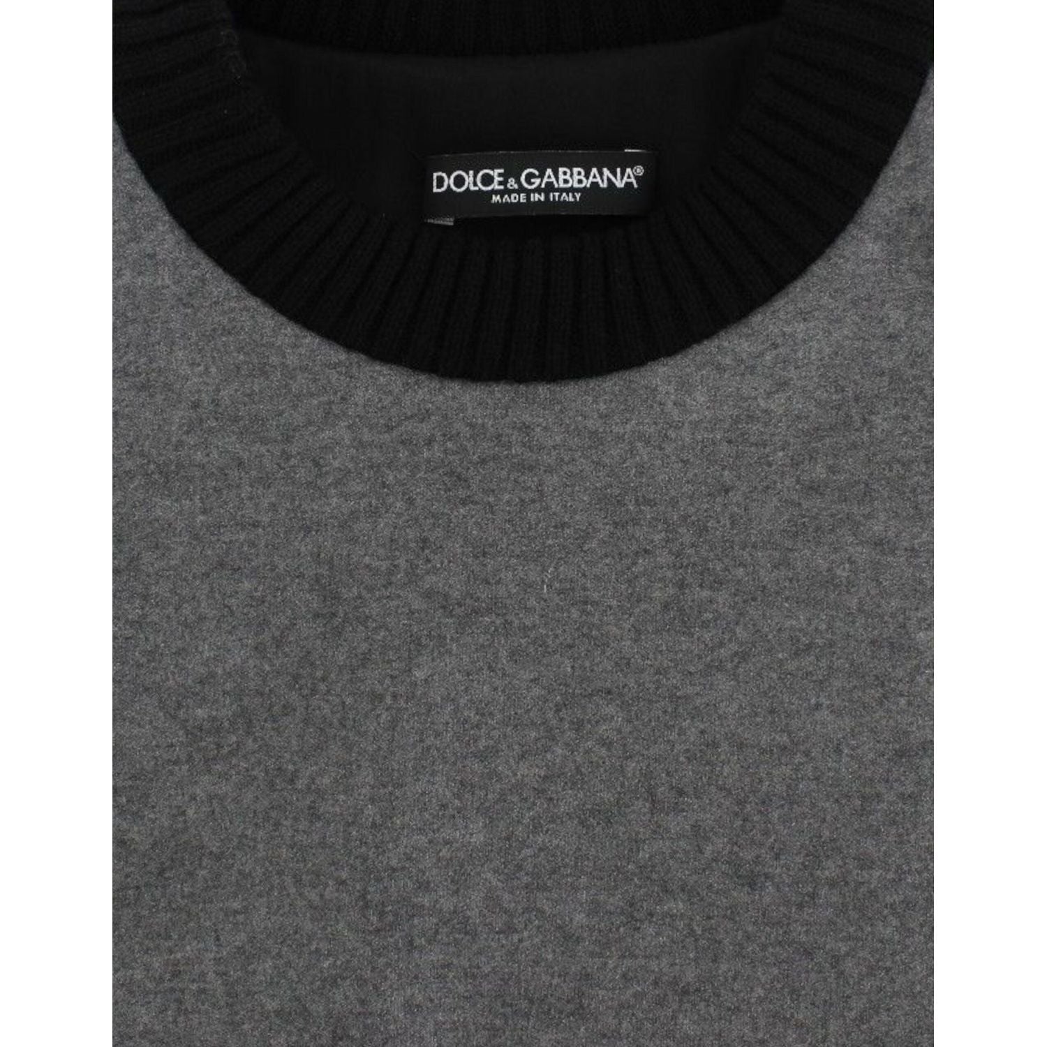 优雅灰色羊绒混纺蕾丝毛衣