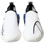 Dolce & Gabbana White Blue Sorrento Low Top Men Casual Sneakers Shoes MV5306-39.5