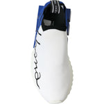 Dolce & Gabbana White Blue Sorrento Low Top Men Casual Sneakers Shoes MV5306-39.5
