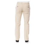 Trussardi Beige Cotton Men Trouser