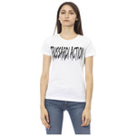 Trussardi Action White Cotton Women T-Shirt