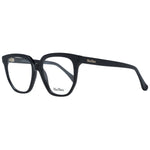 Max Mara Black Women Glasses Frame in full-rim plastic square style with demo lenses, size 53-16-140, includes branded case.