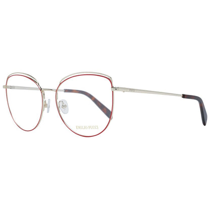 Emilio Pucci Red Women Glasses Frame