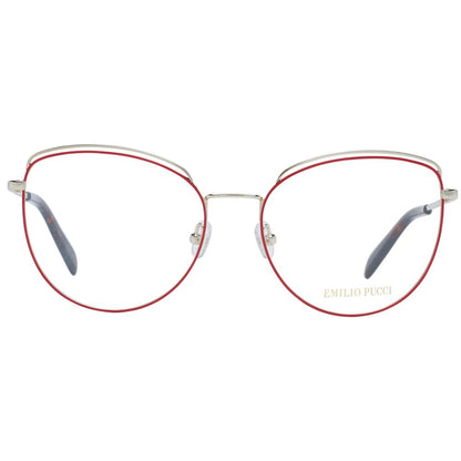 Emilio Pucci Red Women Glasses Frame