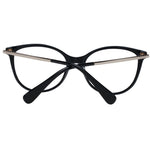 Max Mara Black Women Glasses Frame, full-rim plastic butterfly style, 53-17-140 size, includes branded case.