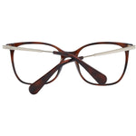 Max & Co Brown Women Glasses Frame, full-rim, 53-17-140 size, square style, metal & plastic material, demo lenses, branded case included.