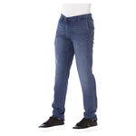 Trussardi Jeans Blue Cotton Men Jeans