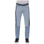 Trussardi Jeans Blue Cotton Men Jeans