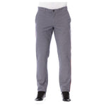 Trussardi Jeans Blue Cotton Men's Trouser