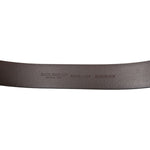 Dolce & Gabbana Brown Calf Leather Gold Metal Buckle Belt BEL9033-110