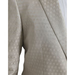 Dolce & Gabbana Beige MARTINI Single Breasted Coat Blazer JKT4015-48