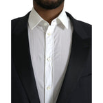 Dolce & Gabbana Blue MARTINI Single Breasted Coat Blazer JKT4026-58