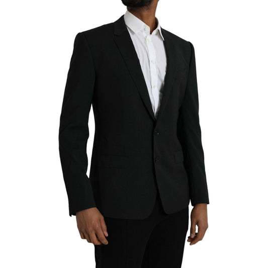 Dolce & Gabbana Blue MARTINI Shawl Single Breasted Blazer JKT4035-50