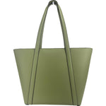 Michael Kors Large Pratt Shoulder Zip Tote Bag Light Sage 29869