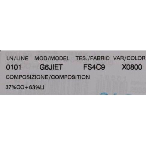 شورت مخطط أنيق من القطن والكتان من دولتشي آند غابانا