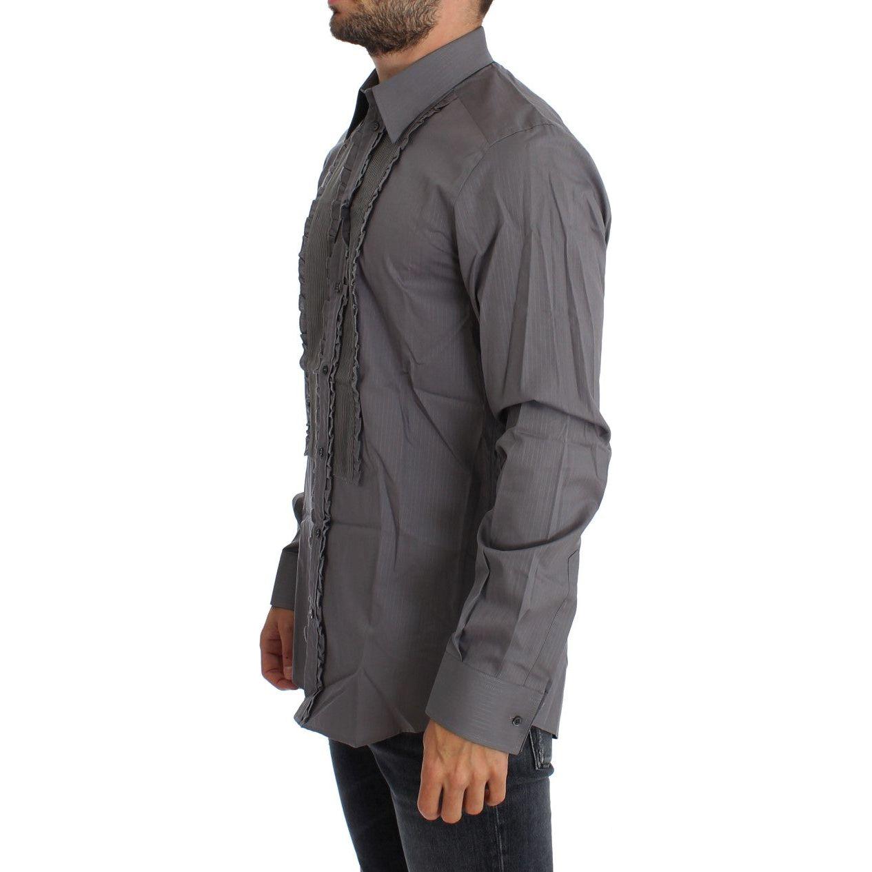 Dolce & Gabbana Purple Torero GOLD Slim Fit Dress Shirt GTT10326-3