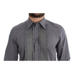 Dolce & Gabbana Purple Torero GOLD Slim Fit Dress Shirt GTT10326-3