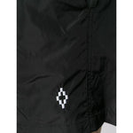 Marcelo Burlon Black Polyamide Men's Swimwear Boxer