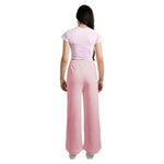 Hinnominate Pink Cotton Women Palazzo Pants