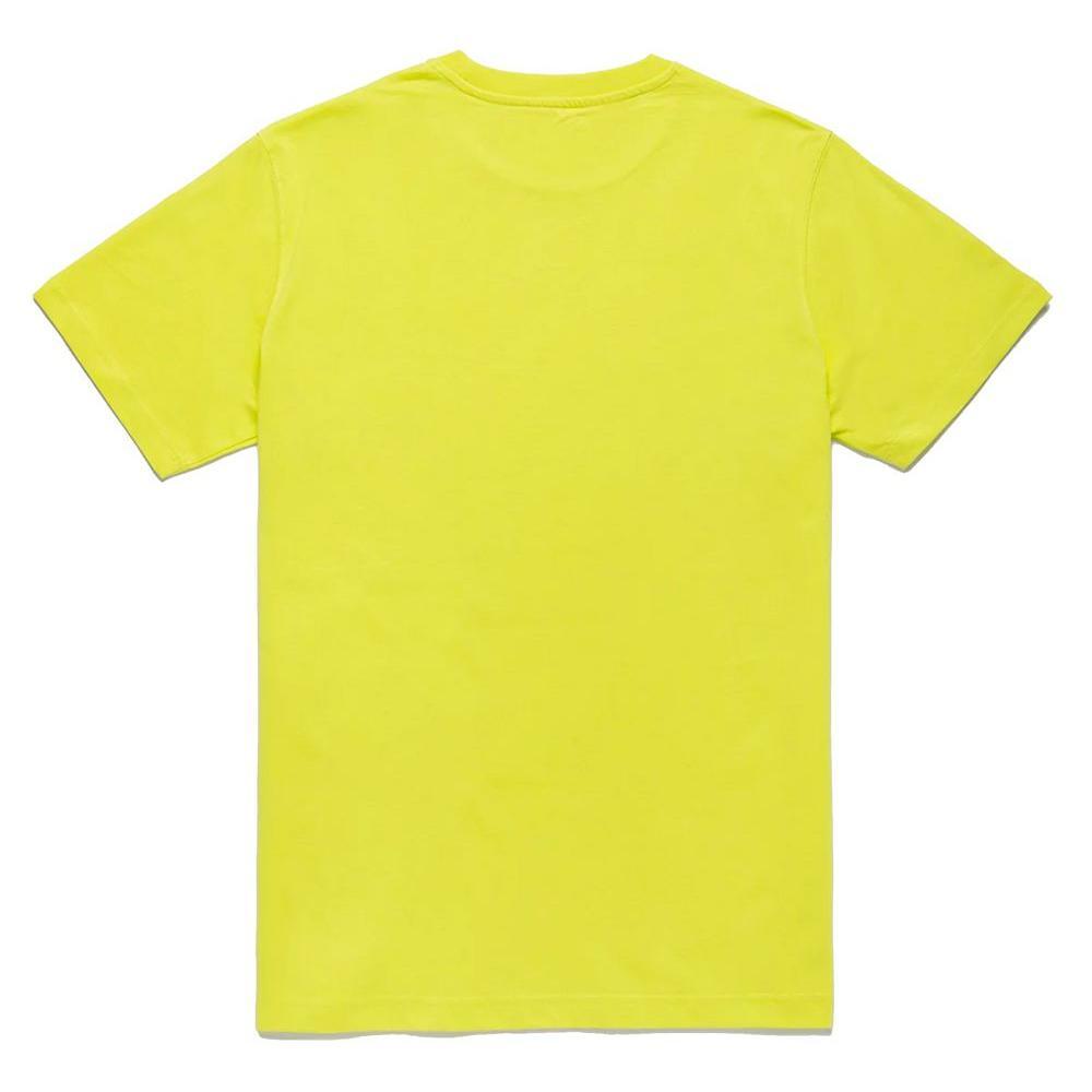 Refrigiwear Embossed Logo Cotton T-Shirt in Yellow RE-12618-XXL