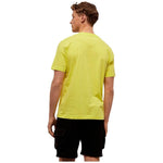 Refrigiwear Embossed Logo Cotton T-Shirt in Yellow RE-12618-XXL