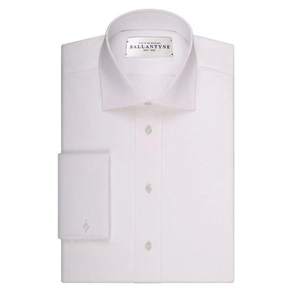 Ballantyne White Cotton Men's Shirt
