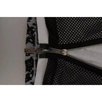 Dsquared² Black White Crew Neck Sleeveless Cotton Blouse JKT515-38