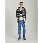 Palm Angels Black Cashmere Men Sweater with Hood