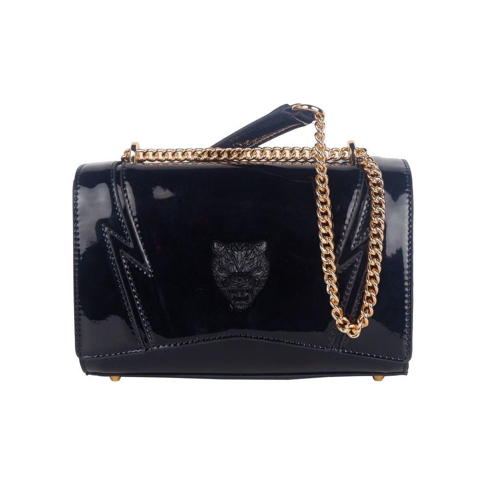 Plein Sport Black Polyethylene Women Crossbody Bag