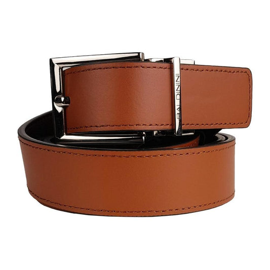Baldinini Trend Brown Calfskin Men Belt BA-10883-90 CM / 36 INCHES