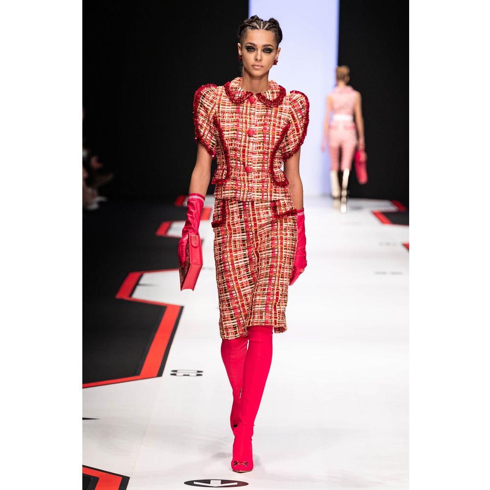 بليزر نسائي من الفيسكوز الوردي من إليزابيتا فرانشي