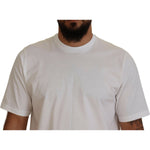 Dsquared² White Cotton Short Sleeves Crewneck T-shirt TSH83515-48