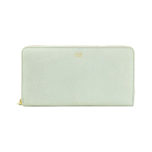 Cavalli Class Gray Calfskin Women Wallet CACL-5841