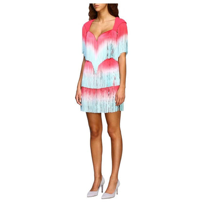 Elisabetta Franchi Pink Polyester Women Dress